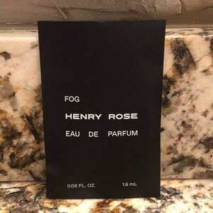 Henry Rose Fog Sample Vial Spray Sealed
